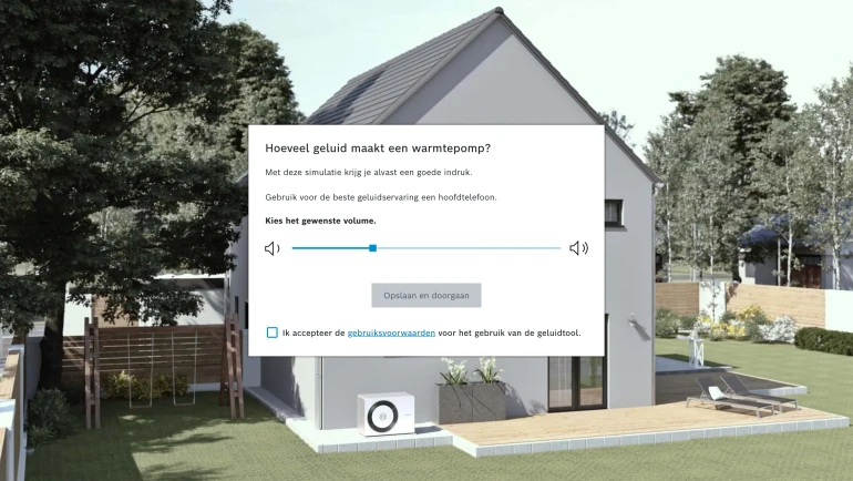 Heat pump sound tool