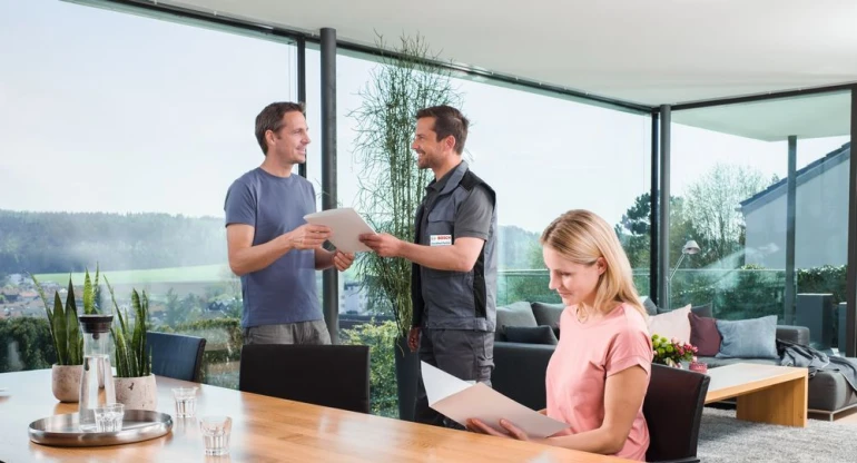 Installers advise couple