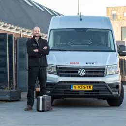 Twee A-merken. Nefit Bosch monteur.