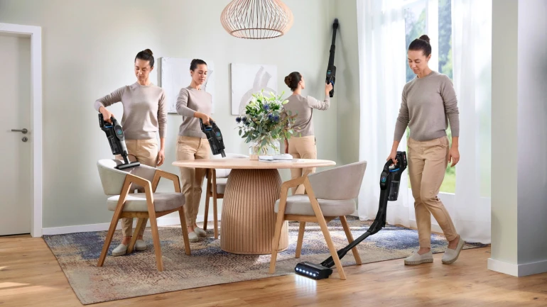 Draadloze steelstofzuiger