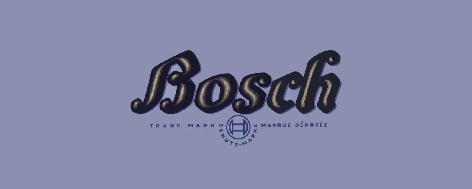 Geschiedenis van het Bosch logo Geschiedenis van het Bosch logo