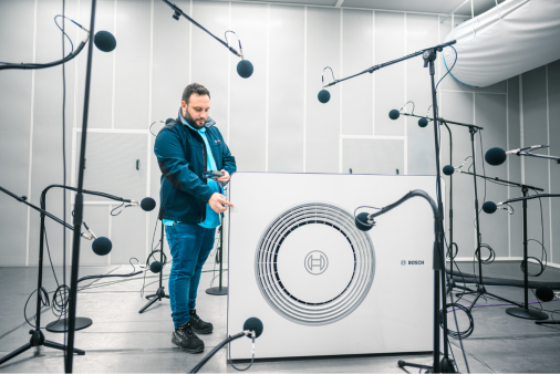 Warmtepompen en geluid