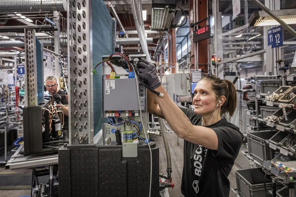 Nefit Bosch: verviervoudiging warmtepompproductie