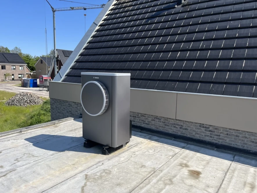 Warmtepomp krijgt een stijlvolle look door wrap