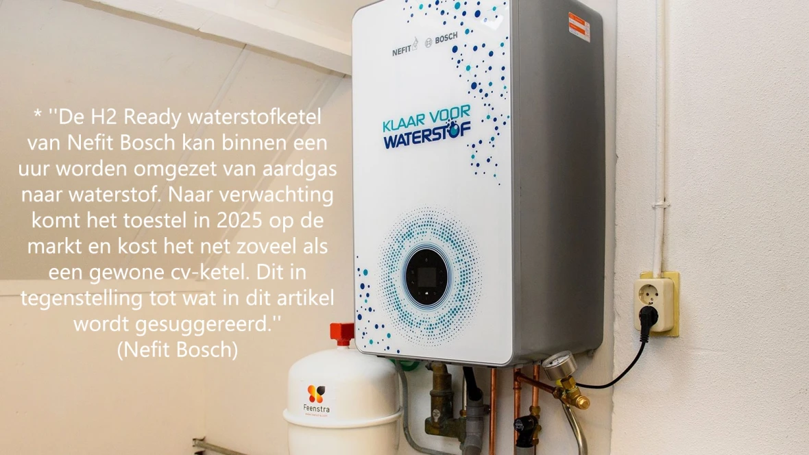 Waterstofketel van Nefit Bosch