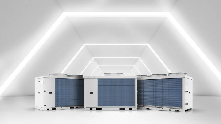 Nieuwe serie warmtepompen voor utiliteit