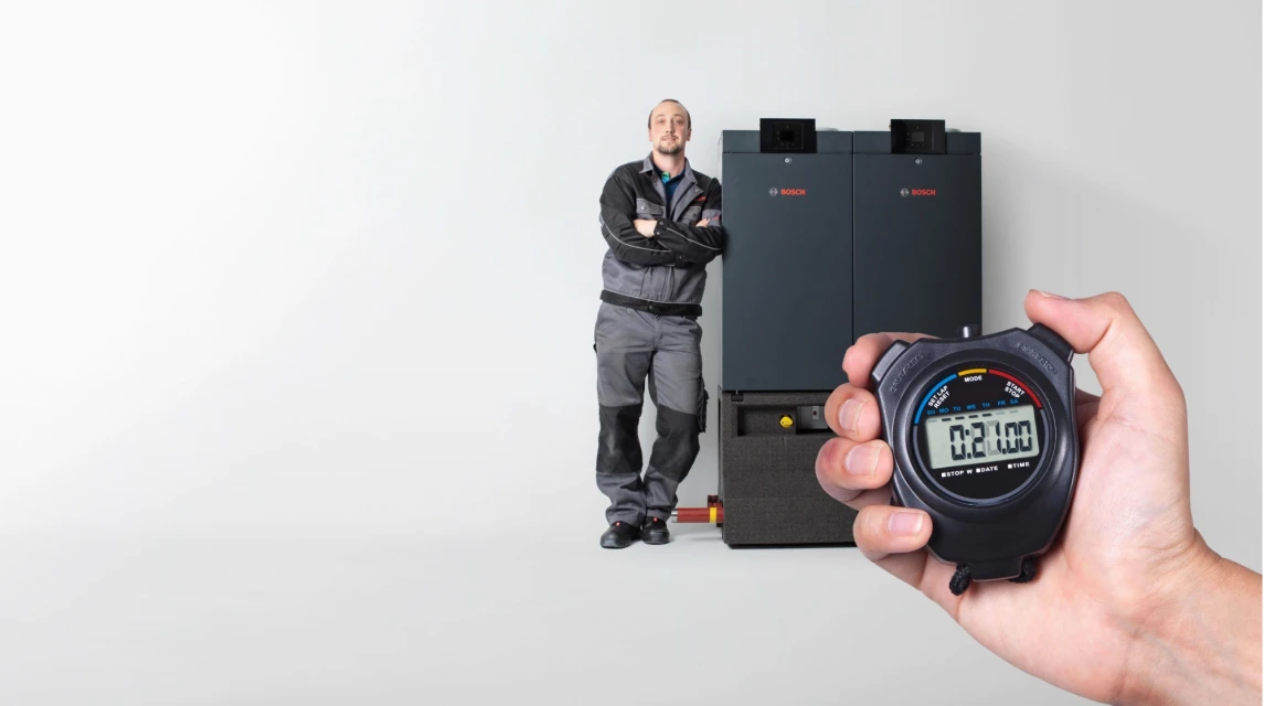 De meest compacte cascade tot 900 kW