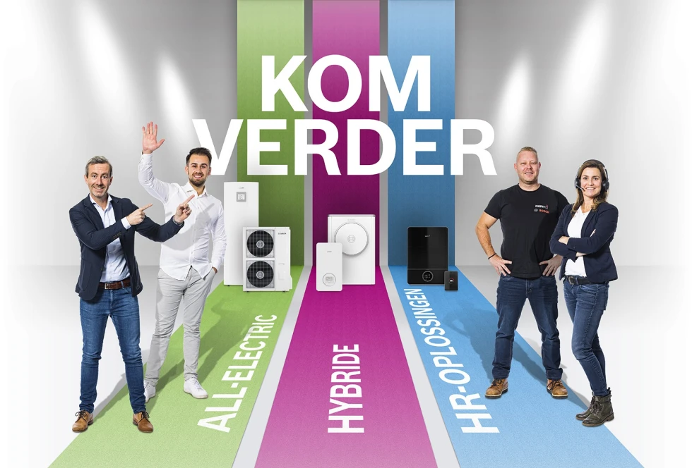 Nefit Bosch op VSK 2022. Kom verder.