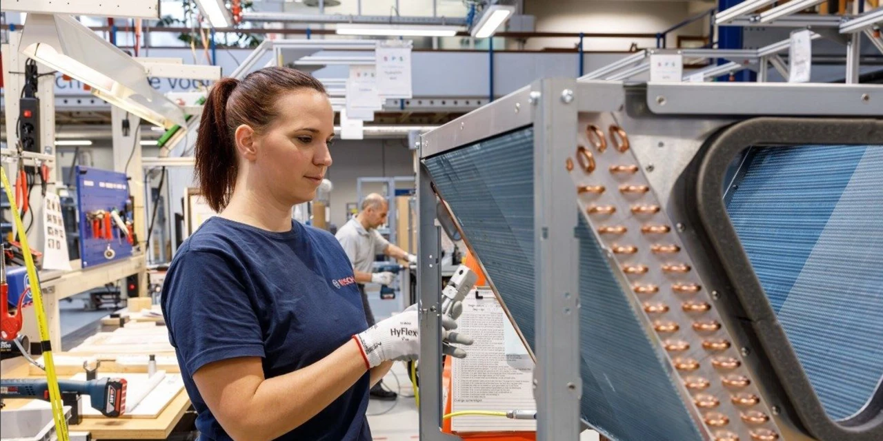 Unieke dakwarmtepomp