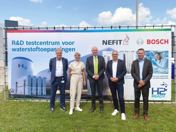 Nefit Bosch realiseert in Deventer een testcentrum voor waterstoftoepassingen