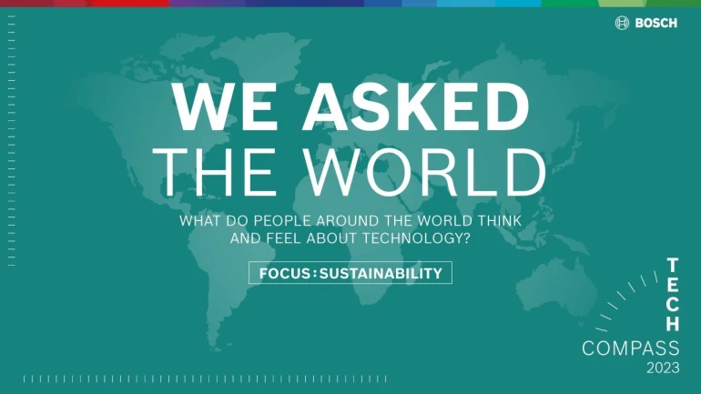Bosch Tech Compass 2023: 62% gelooft in promoten van zonne-energie