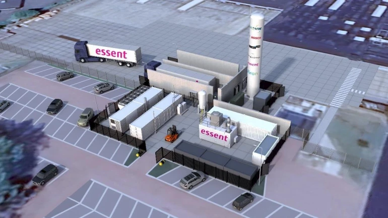 Bouw waterstofstation gestart bij Nefit Bosch