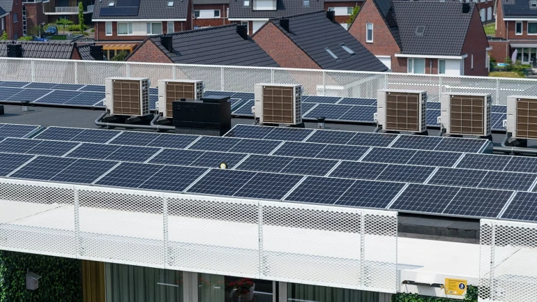 All-electric luchtwarmtepompen