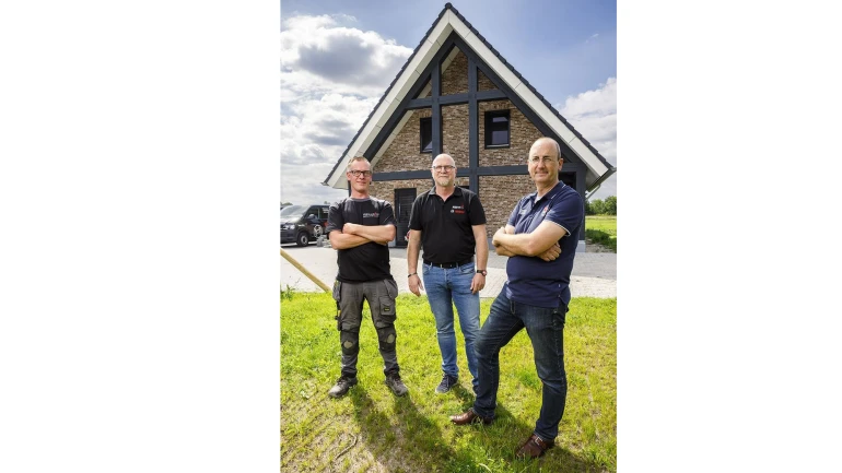 In drie dagen geïnstalleerd