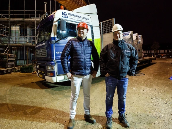 All-electric luchtwarmtepompen voor nieuwbouwappartementen in Borne