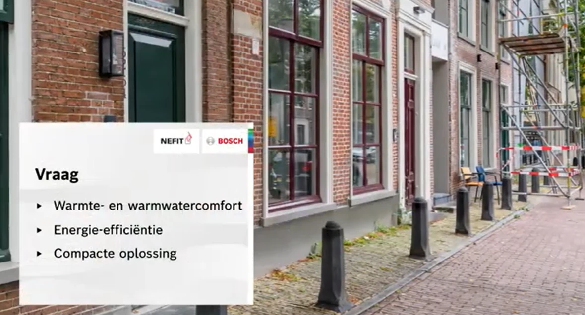 Nefit ProLine NxT in 24 appartementen voormalig Fries Museum