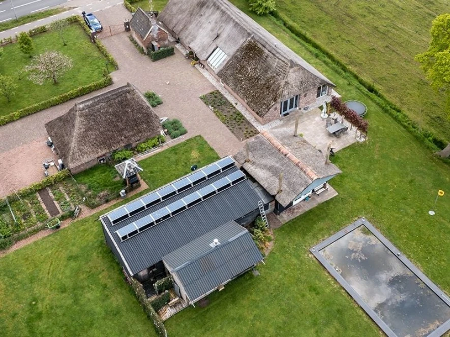 Nieuwleusen All electric warmtepomp zonneboilersysteem en PV