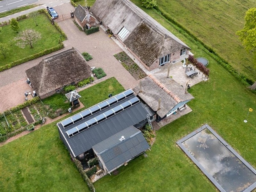 Nieuwleusen All electric warmtepomp zonneboilersysteem en PV Nieuwleusen All electric warmtepomp zonneboilersysteem en PV