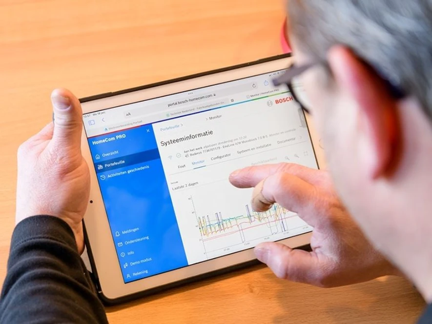 Reuver EnviLine warmtepomp monoblock en tronic 3500 elektrisch ketel HomeCom Pro