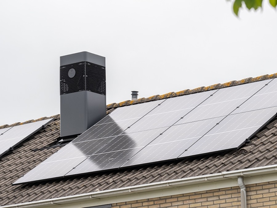 Veldtest Schagen dakwarmtepomp Nefit-Bosch Veldtest Schagen dakwarmtepomp Nefit-Bosch