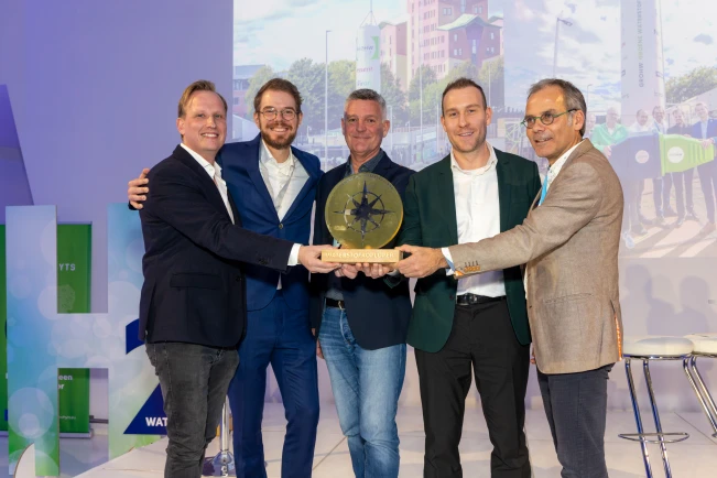 GROHW wint Koploper Award Nederland Waterstofland 2025