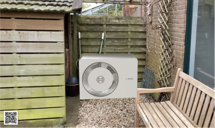 Ervaar een warmtepomp van Nefit Bosch in je eigen omgeving