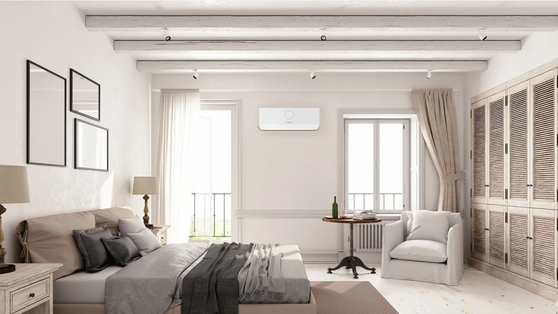 Airco in de slaapkamer