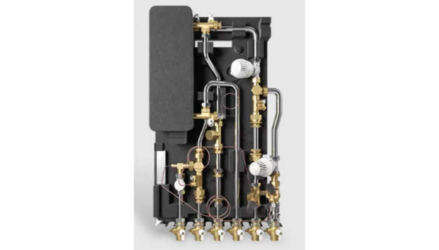 Modulaire afgifteset voor warm water en verwarming Modulaire afgifteset voor warm water en verwarming