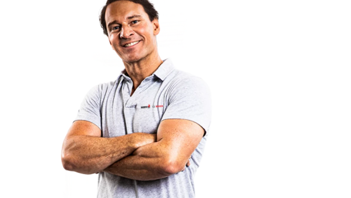 Nefit-Bosch Man met logo