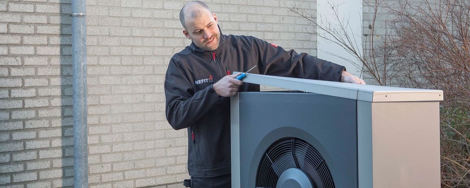 Warmtepomp installatie