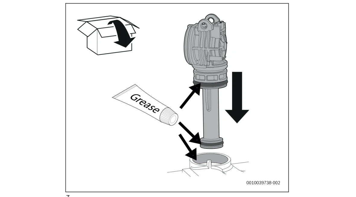 Stap 4: Plaats de nieuwe flowsensor