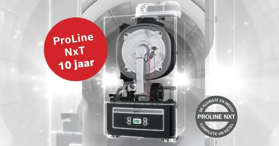 Nefit ProLine NxT bestaat tien jaar Nefit ProLine NxT bestaat tien jaar