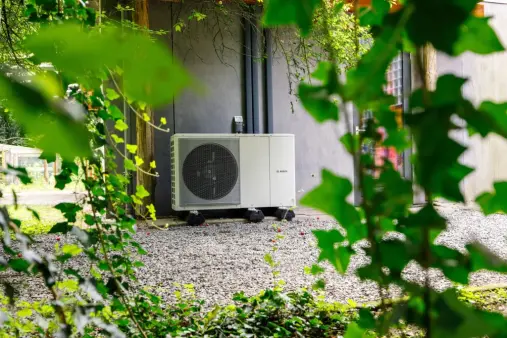 Hybride warmtepomp in een prachtige villa