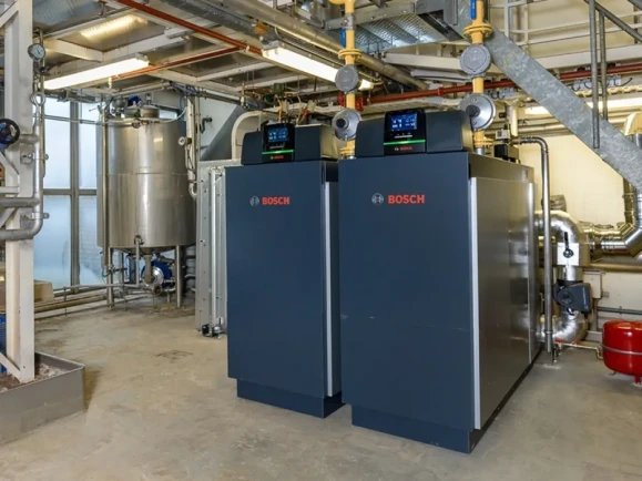 Proceswarmte Johma deels opgewekt met Condens 7000FP-cascade | Losser