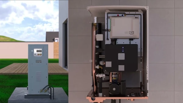 Installatie van de Compress 3400i all electric split