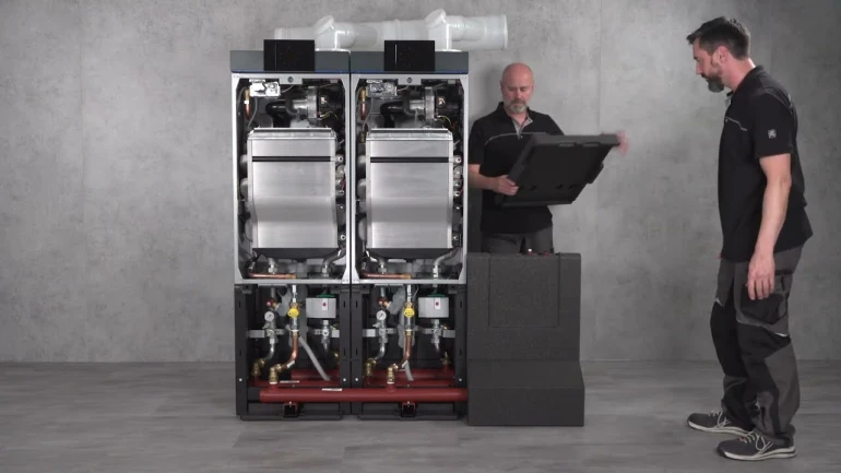 Nefit Bosch Condens 7000 WP cascade isolatie