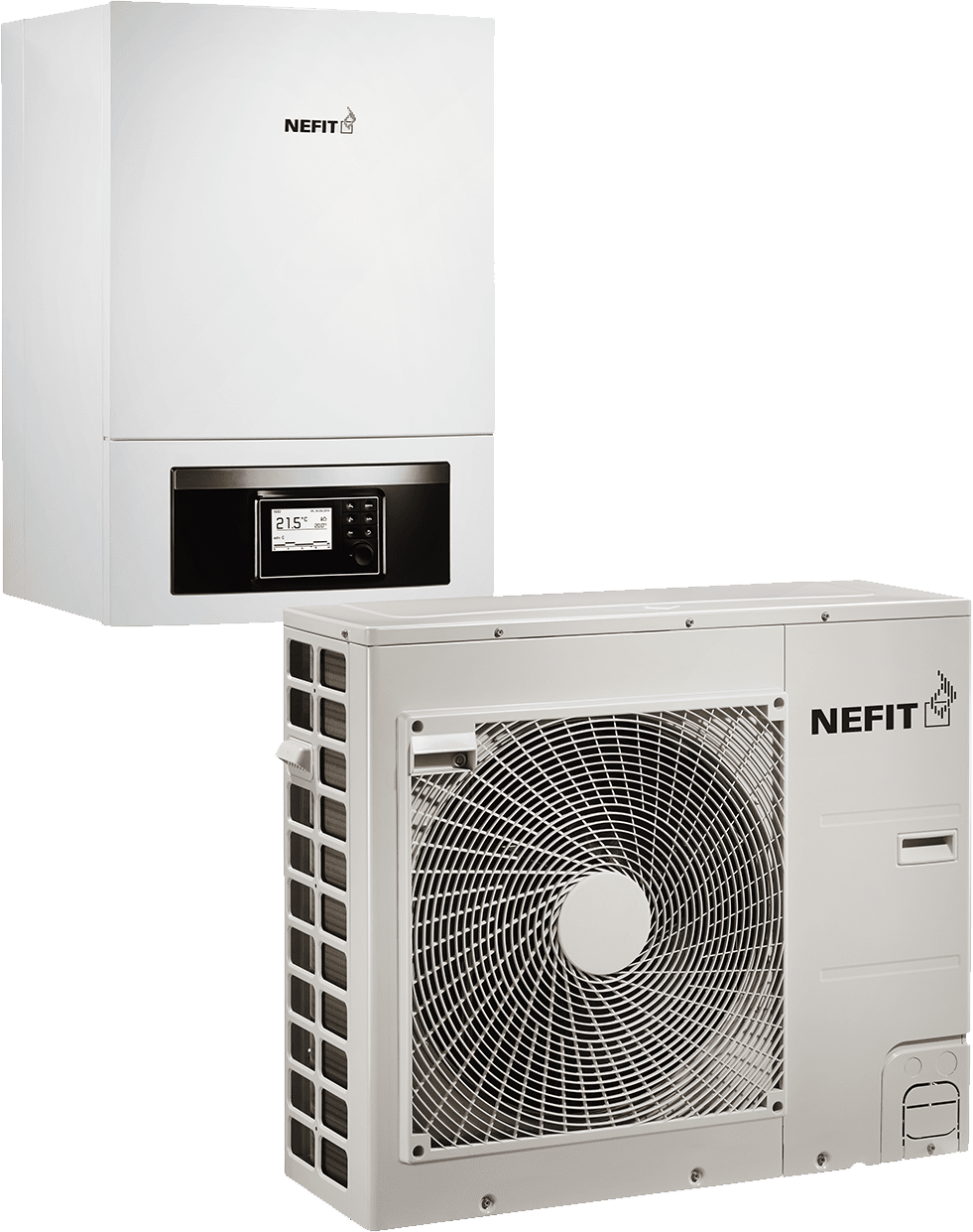 Nefit Bosch EnviLine hybride warmtepomp