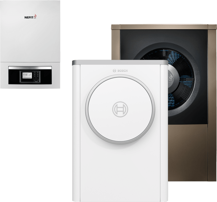 All-electric monoblock luchtwarmtepomp