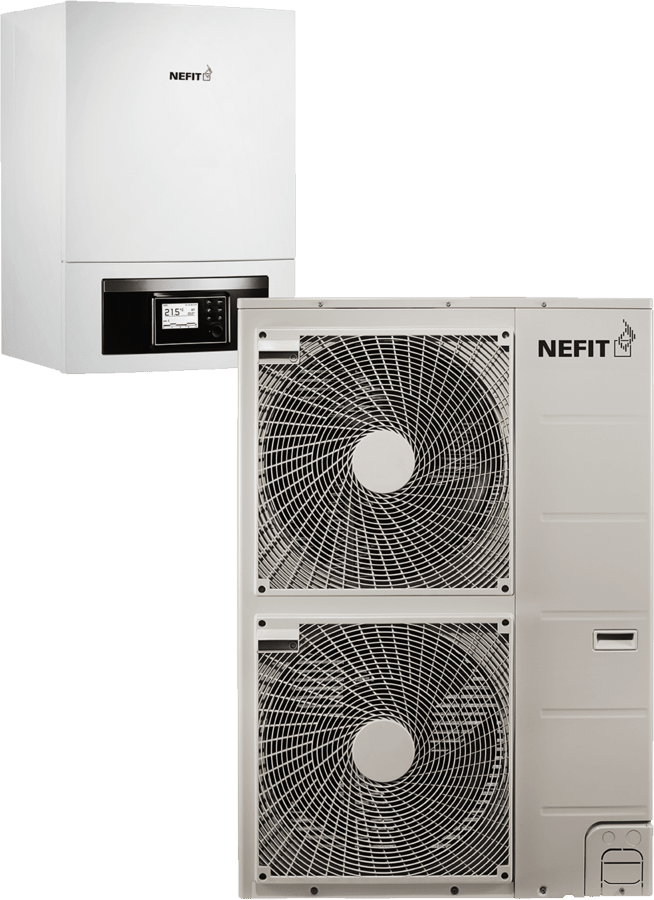 Nefit Bosch EnviLine hybride warmtepomp